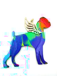Boxer Rainbow Angel Ornament NO.48