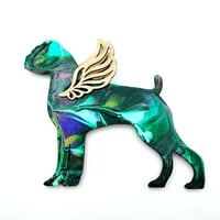 Boxer Rainbow Angel Ornament NO.49