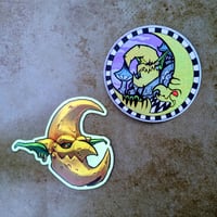 Image 1 of Loony Goblins - 2 Vinyl Stickers