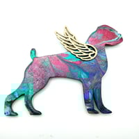 Boxer Rainbow Angel Ornament NO.53