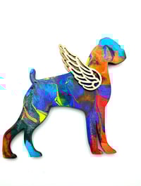 Boxer Rainbow Angel Ornament NO.56