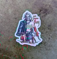 Image 2 of Trench Filth "Yas Queen, FLAY!" - 2.5 inch Glossy Vinyl Sticker