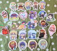 Image 1 of Anime, Gaming, and Cartoon Stickers