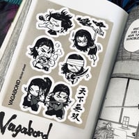 Image 1 of vagabond sticker sheet