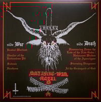 Image 5 of BESTIAL WARLUST - Vengeance War T'ill Death (ULTRA CLEAR VINYL Ltd Edition 100 copies)