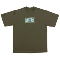 Root Of All Evil Olive tee