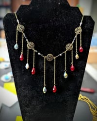 Image 2 of Broken Thrown Necklace- Red Queen Series 
