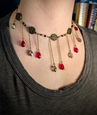 Image 1 of Broken Thrown Necklace- Red Queen Series 