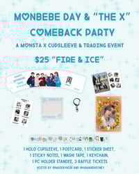 Image 3 of Monbebe Day 2025 & “The X” CB Party Cupsleeve MD