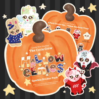 Image 5 of The Cutie Crew: Halloweenies Sticker Pack