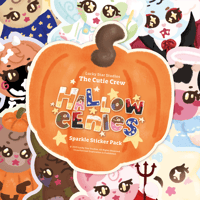 Image 1 of The Cutie Crew: Halloweenies Sticker Pack