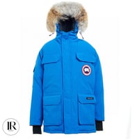 Image 1 of Canada Goose Expedition Parka: Down Winter Coat | Blue