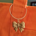 Bow bag charm 