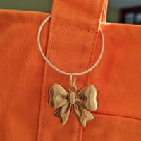 Image 2 of Bow bag charm 