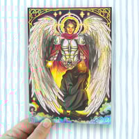 Image 1 of Light in the Valley of Sorrow - Guardian Angel - Fine Art Print