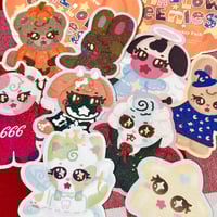 Image 7 of The Cutie Crew: Halloweenies Sticker Pack