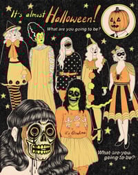 it’s almost halloween - 8x10 print