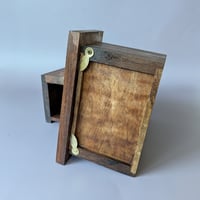 Image 5 of Mini-Altar Kit - Willamette Walnut with Antique Brass Knob