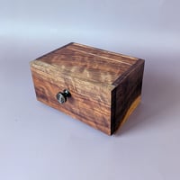 Image 2 of Mini-Altar Kit - Willamette Walnut with Antique Brass Knob
