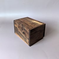 Image 3 of Mini-Altar Kit - Willamette Walnut with Boxwood and Brass Knob