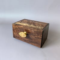 Image 5 of Mini-Altar Kit - Willamette Walnut with Boxwood and Brass Knob