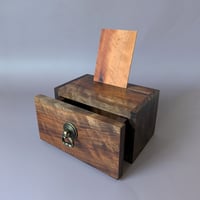 Image 2 of Mini-Altar Kit - Willamette Walnut With Antiqued Brass Pull