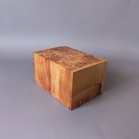 Image 5 of Mini-Altar Kit - Maple Burl with Brass Knob and Cold Cast Brass Knot Fill