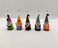 Image 1 of Mini Halloween Gnome Figurines