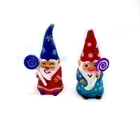 Image 1 of Mini Christmas Gnome Figurines 