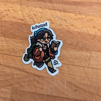 Image 3 of Chibi Monster Hunter Stickers - 3 Glossy Vinyl Stickers