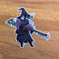 Image 3 of Elden Gun Witches - 2 Transparent Vinyl Stickers