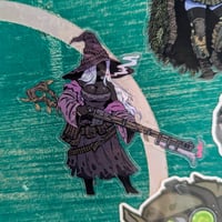 Image 5 of Elden Gun Witches - 2 Transparent Vinyl Stickers