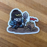 Image 5 of Muddy Trench Fighters - 3 Vinyl Stickers