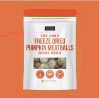 Freezed Dried Pumpkin Meatballs