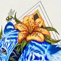 Image 4 of Tiger Lily - Original Watercolor Painting