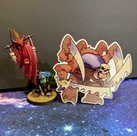 Image 2 of Old-Hammer Xenos Tyrant - 3.5 inch Transparent Vinyl Sticker