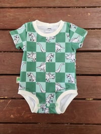 Image 1 of Dino Check Bodysuit