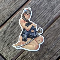 Image 12 of Qsy's Pinup Stickers - 4 Glossy Vinyl Stickers