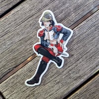 Image 10 of Qsy's Pinup Stickers - 4 Glossy Vinyl Stickers