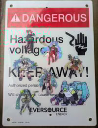 Image 2 of Mikupocalypse Mega Bundle - 7 Transparent Vinyl Stickers
