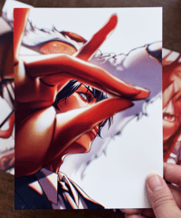 Image 2 of Chainsaw Man Small Prints (5"x7")