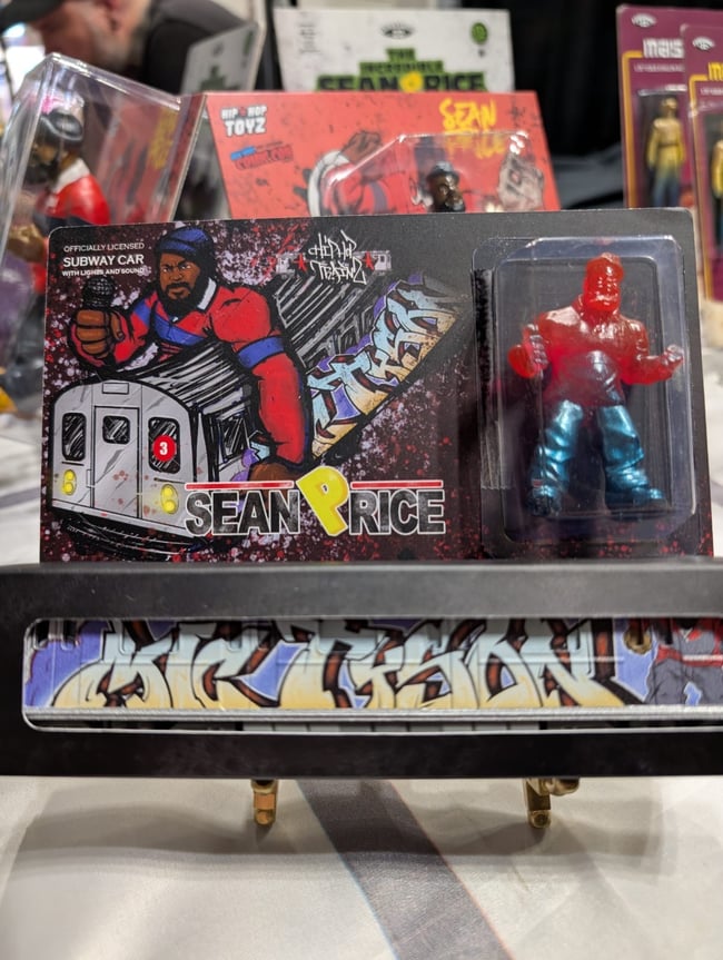 SEAN PRICE Subway car (V2 with bonus mini figure!)