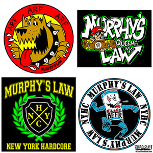 Image of MURPHY'S LAW Sticker Pack