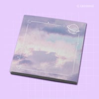 PRE-ORDER || Galaxy themed | MEMO PAD
