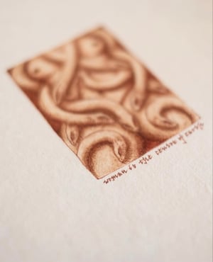 Image of Woman is the centre of earth (Limited Edition)