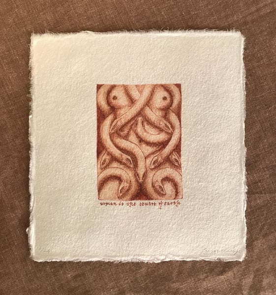 Image of Woman is the centre of earth (Limited Edition)