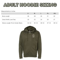 Image 4 of *PRE-ORDER - Zip-Up Olive Donkey Classic Hoodie