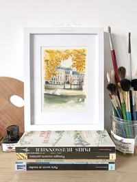 Image 1 of Ile Saint Louis, Paris - Original Watercolor
