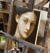 Study of a female with dark hair II