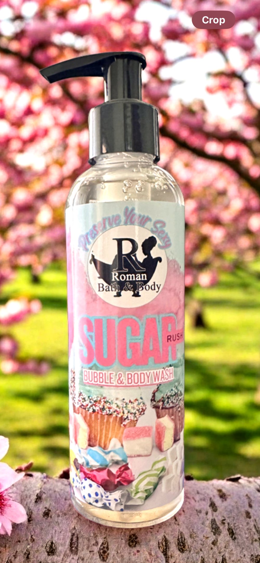 Image of Sugar Rush Body Glow Oil w/ Sugar Rush Bubble & Body Wash  2pc. Set 